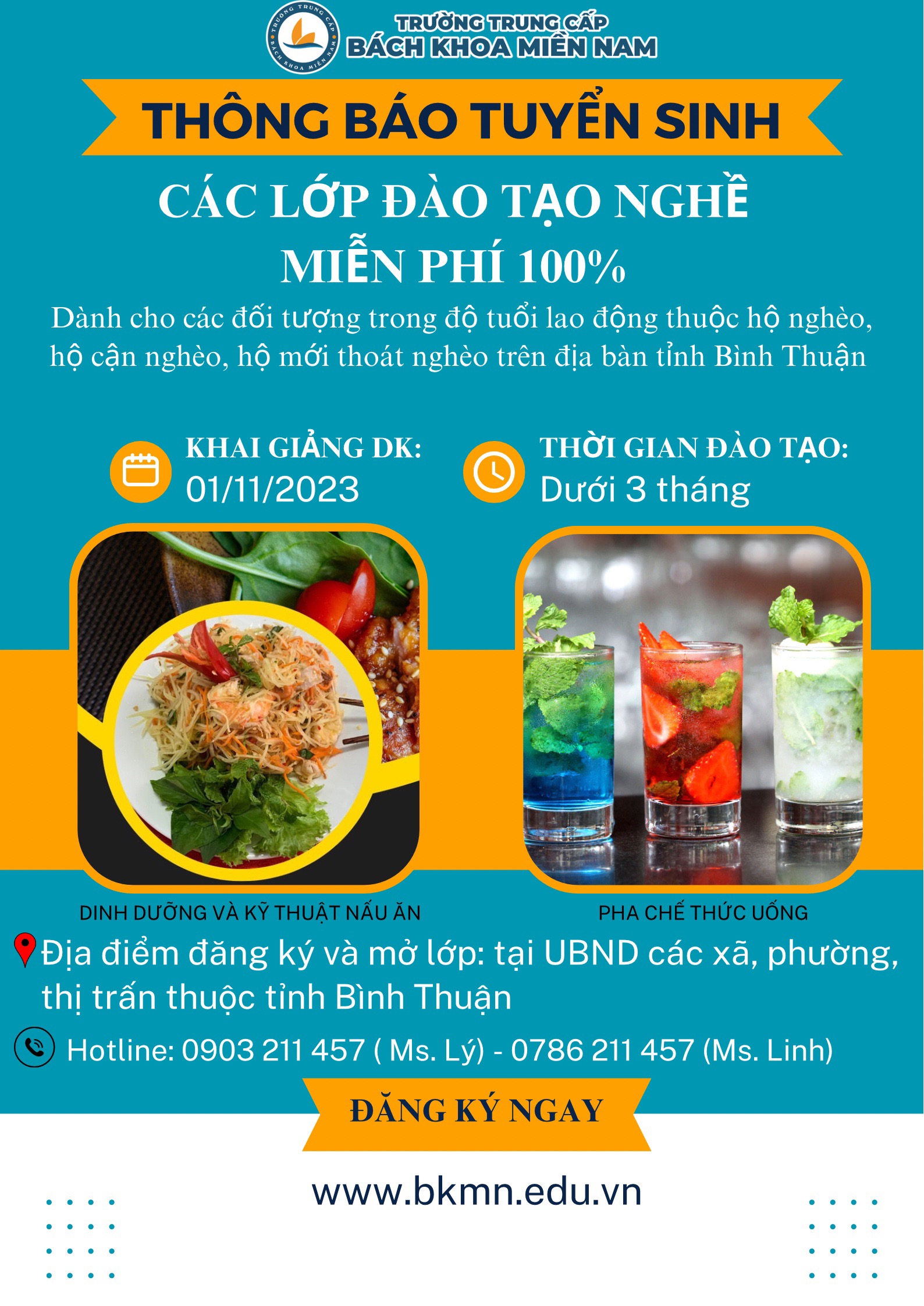 đào tạo nghề ngắn hạn
