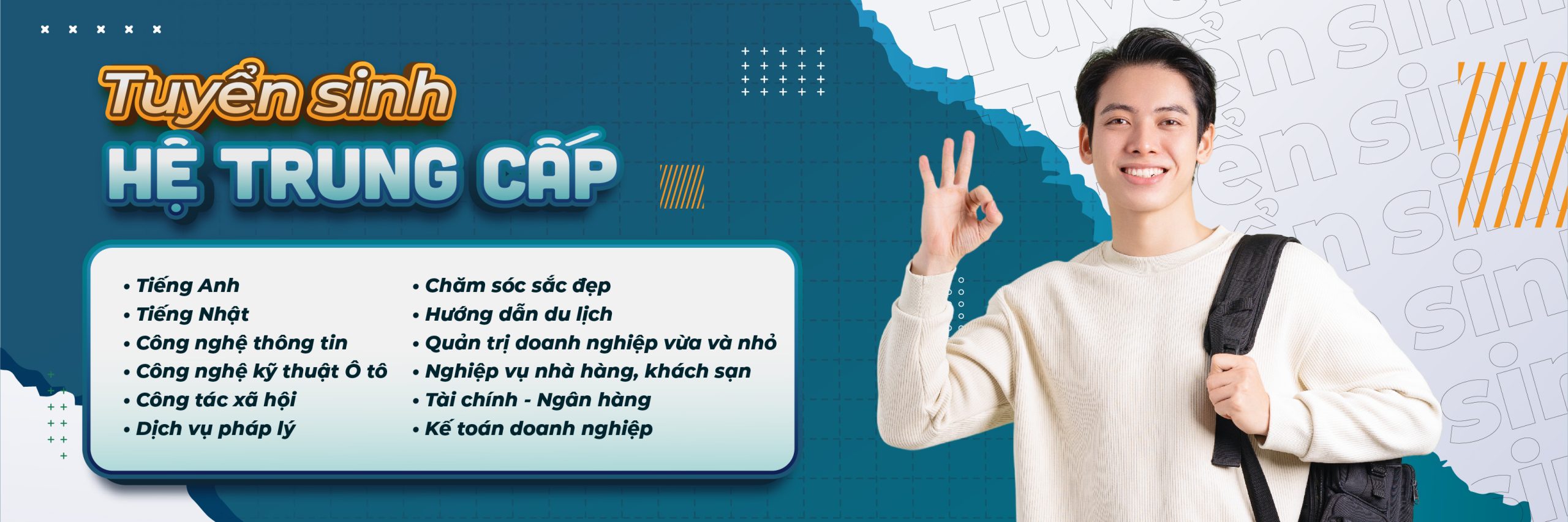 Tuyển sinh tháng 12: Xét tuyển Sơ cấp - Trung cấp